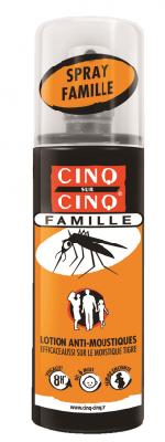 Image Cinq sur Cinq Famille Spray Anti-moustiques - 100ML