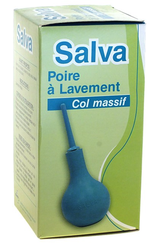 Image  Salva Poire À Lavement Col Massif N12 